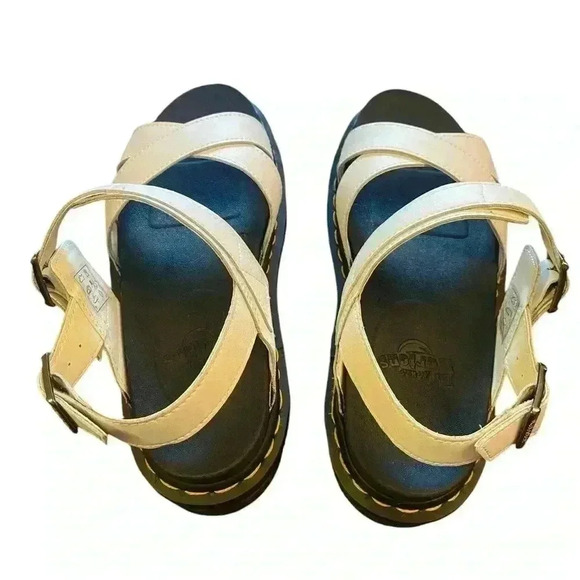 Dr. Martens Voss II White Sandals Size 9 - Picture 8 of 12